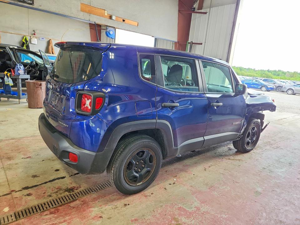 2019 Jeep Renegade VIN ZACNJBAB1KPK61324 COPART salvage auction — FRONT END, Salvage Title, sold $1,200 on 2026-07-20 (photo 3)