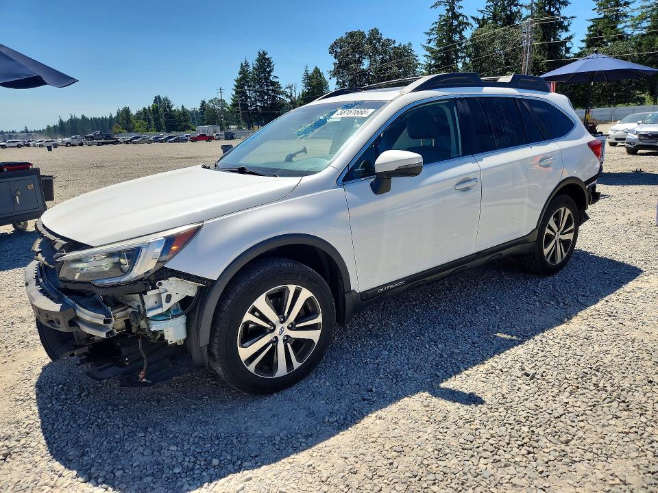 2018 Subaru Outback VIN 4S4BSANC9J3210510 COPART salvage auction — FRONT END, WA - BILL OF SALE, sold $975 on 2026-07-17 (photo 1)