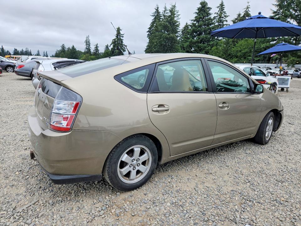 2004 Toyota Prius VIN JTDKB20U240003764 COPART salvage auction — FRONT END, WA - BILL OF SALE, sold $750 on 2026-07-17 (photo 3)