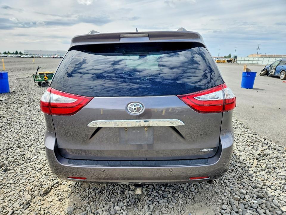 2015 Toyota Sienna VIN 5TDYK3DC3FS617417 COPART salvage auction — FRONT END, WA - BILL OF SALE, sold $4,700 on 2026-07-29 (photo 6)