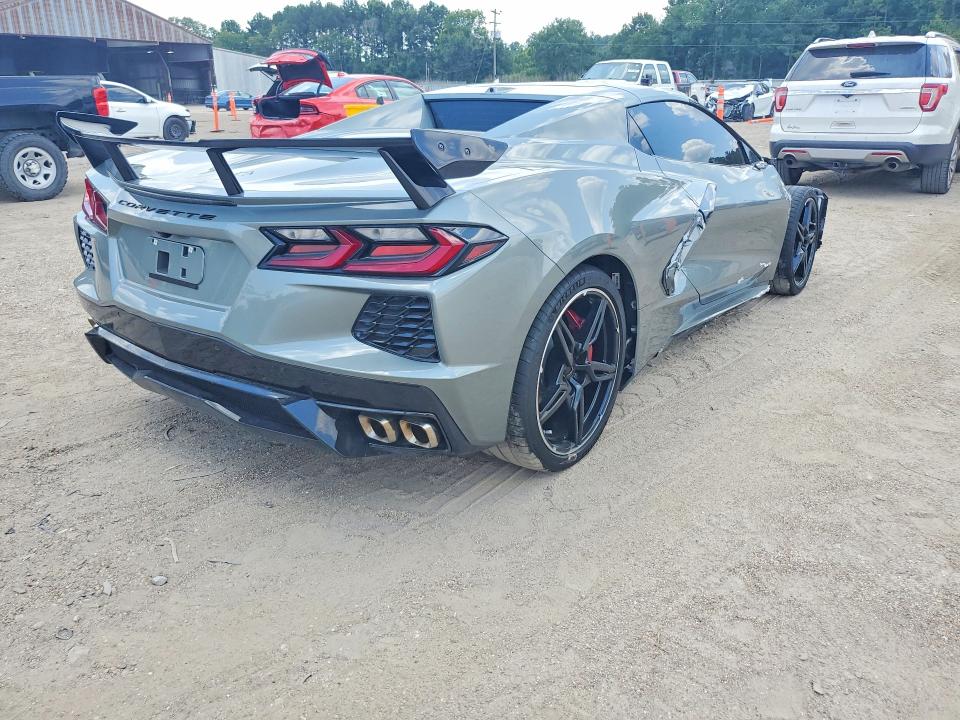 2022 Chevrolet Corvette VIN 1G1YB3D48N5114245 COPART salvage auction — FRONT END, La - Cert Of Title-Salvage, sold $37,750 on 2026-07-07 (photo 3)