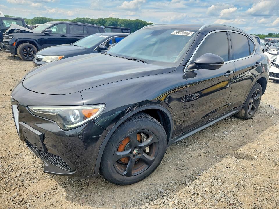 2019 Alfa romeo Stelvio VIN ZASPAKAN4K7C70562 COPART salvage auction — WATER/FLOOD, Ma - Cert Of Title-Flood Salvage, sold $3,650 on 2026-08-19 (photo 1)