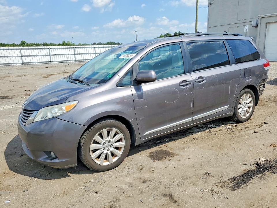 2013 Toyota VIN 5TDDK3DC6DS051801 COPART salvage auction — REAR END, Va - Cert Of Title - Salvage, sold $4,750 on 2026-07-22 (photo 1)
