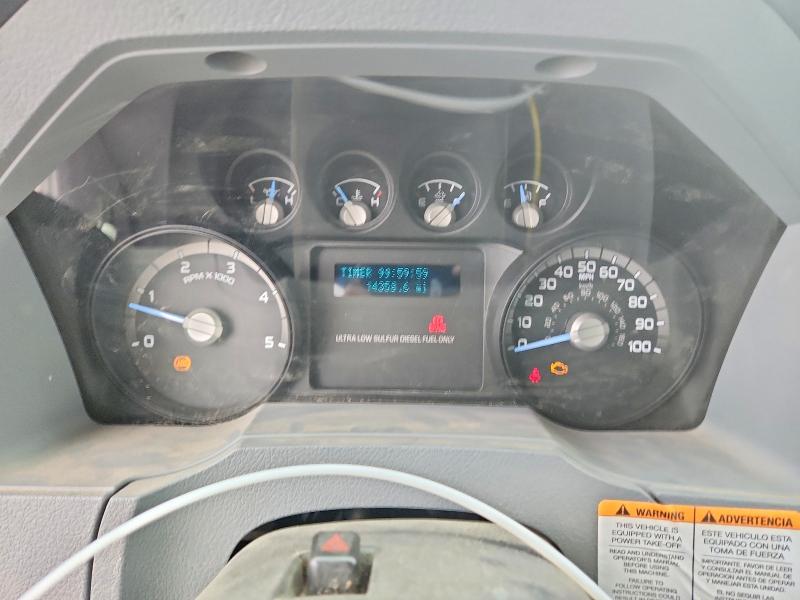 2015 Ford F650-f750 VIN 3FRXF7FC8FV671085 COPART salvage auction — ROLLOVER, Co - Bill Of Sale-Parts Only, sold $27,250 on 2026-08-28 (photo 9)