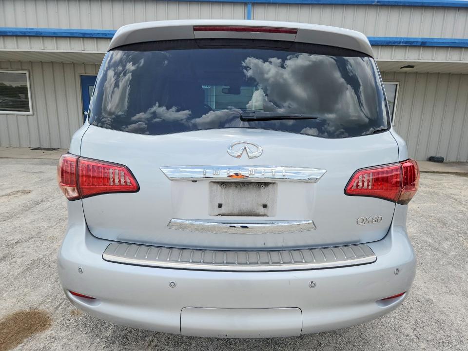 2014 Infiniti Qx80 VIN JN8AZ2NF6E9554542 COPART salvage auction — MINOR DENT/SCRATCHES, Tx - Certificate Of Title, sold $5,000 on 2026-07-28 (photo 6)