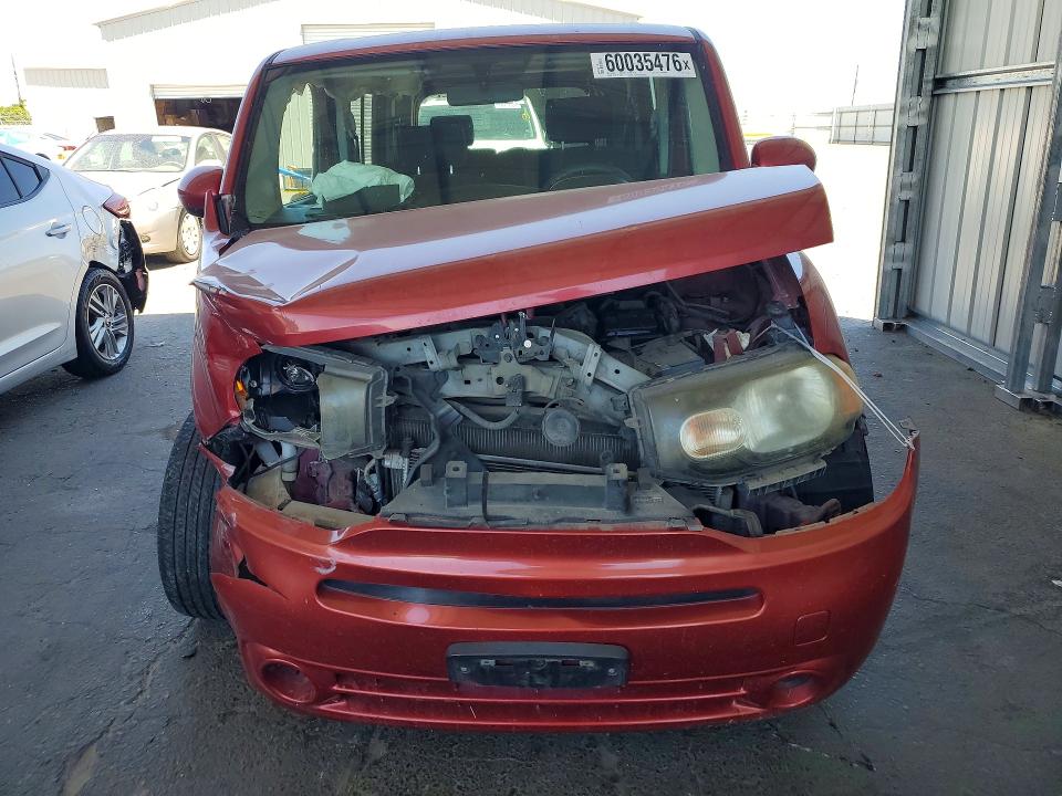 2009 Nissan Cube VIN JN8AZ28R99T125149 COPART salvage auction — FRONT END, CA - SALVAGE CERTIFICATE, sold $625 on 2026-07-16 (photo 5)