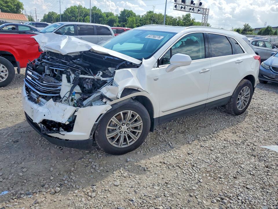 2017 Cadillac Xt5 VIN 1GYKNBRS8HZ276339 COPART salvage auction — FRONT END, Oh - Cert Of Title-Salvage, sold $325 on 2026-07-28 (photo 1)