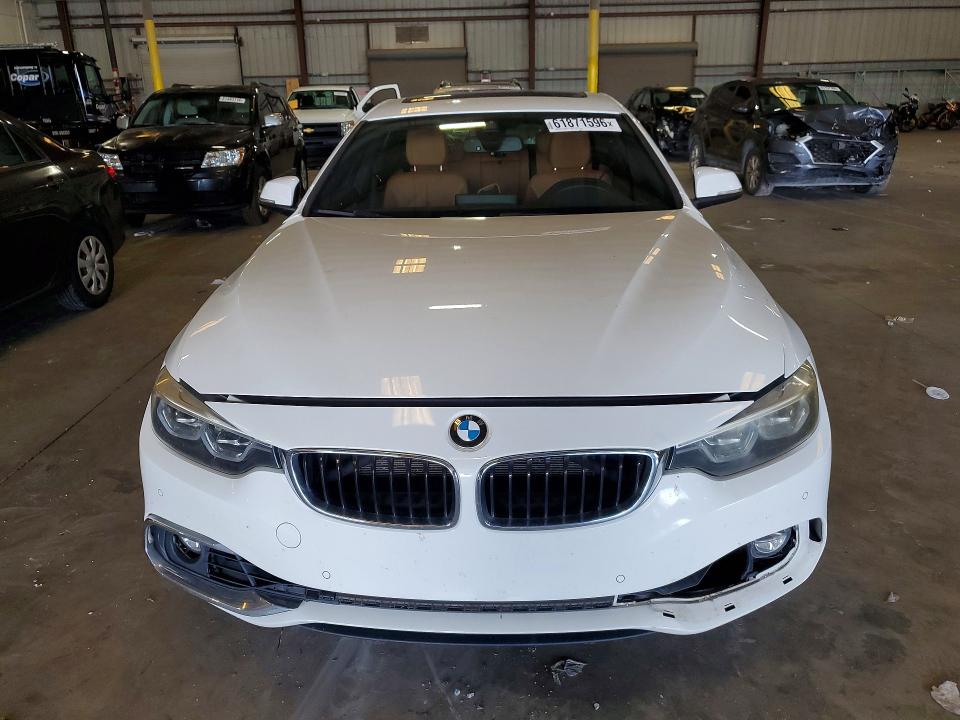 2018 BMW 4er VIN WBA4J7C58JBH14219 COPART salvage auction — WATER/FLOOD, FL - CERT OF TITLE-SLVG REBLD FLOOD, sold $925 on 2026-07-27 (photo 5)