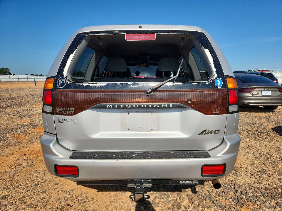 2003 Mitsubishi Montero VIN JA4MT21H03J040757 COPART salvage auction — HAIL, MO - CERTIFICATE OF TITLE, sold $625 on 2026-07-20 (photo 6)