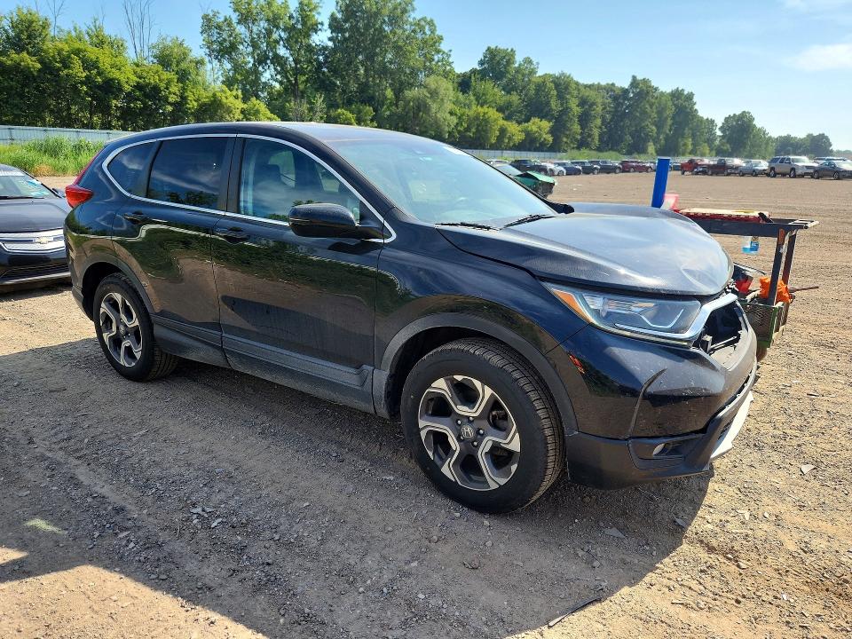 2018 Honda Cr-v VIN 7FARW2H87JE005019 COPART salvage auction — FRONT END, MI - CERTIFICATE OF TITLE, sold $5,300 on 2026-07-22 (photo 4)