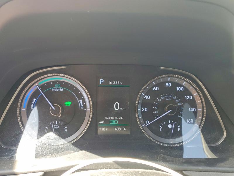 2020 Hyundai Sonata VIN KMHL34JJ4LA009930 COPART salvage auction — REAR END, Az - Cert Of Title - Salvage, sold $1,100 on 2026-07-30 (photo 9)