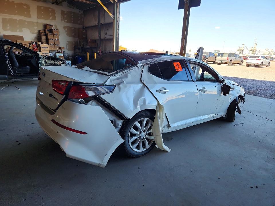 2014 Kia Optima VIN 5XXGN4A7XEG290871 COPART salvage auction — ALL OVER, AZ - CERTIFICATE OF TITLE, sold $475 on 2026-07-29 (photo 3)