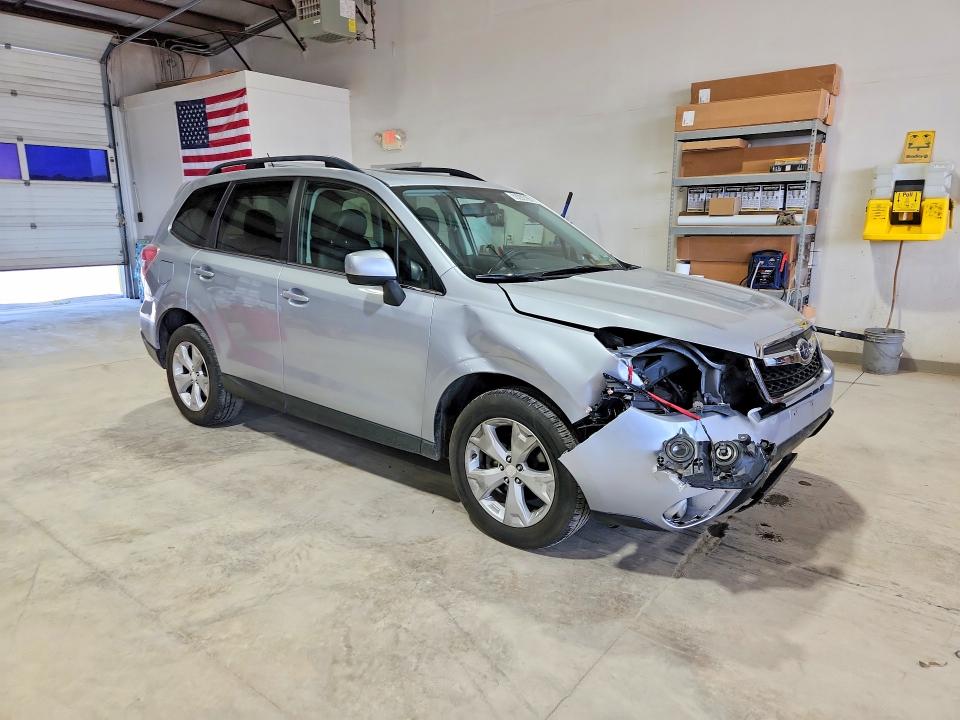 2015 Subaru Forester VIN JF2SJAKC9FH479436 COPART salvage auction — FRONT END, Pa - Certificate Of Salvage, sold $1,050 on 2026-07-17 (photo 4)