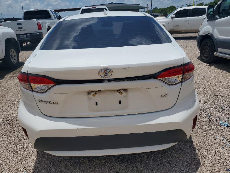 2022 Toyota Corolla VIN JTDEPMAE5N3016459 COPART salvage auction — MINOR DENT/SCRATCHES, Tx - Certificate Of Title, sold $10,900 on 2026-07-16 (photo 6)
