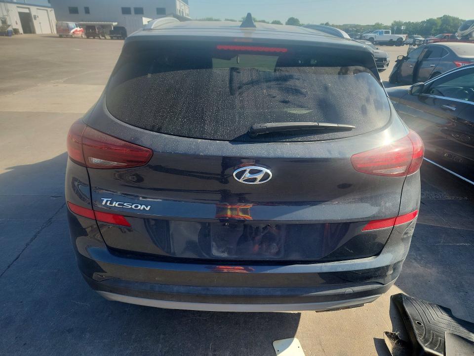 2021 Hyundai Tucson VIN KM8J33AL0MU283676 COPART salvage auction — FRONT END, Tx - Salvage Vehicle Title, sold $650 on 2026-07-20 (photo 6)