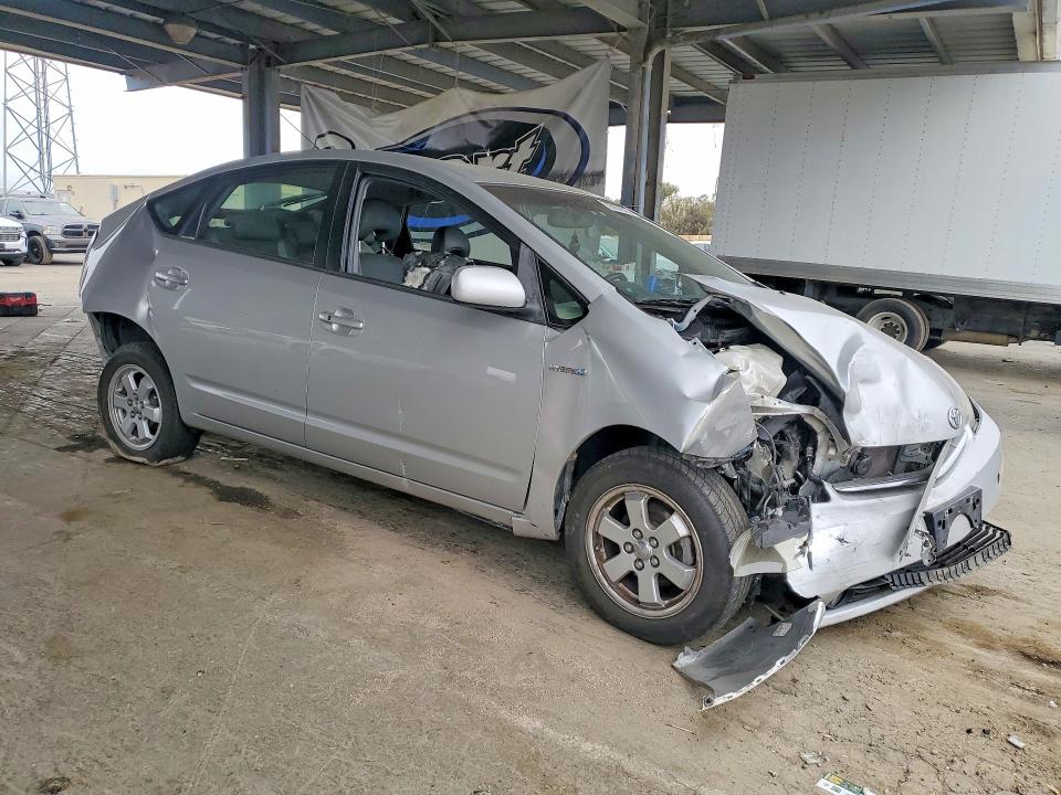 2007 Toyota Prius VIN JTDKB20U477083659 COPART salvage auction — FRONT END, Ca - Salvage Certificate, sold $200 on 2026-07-23 (photo 4)
