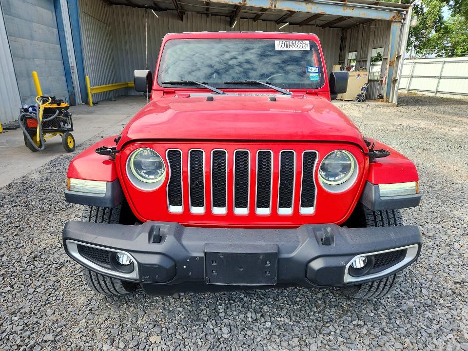 2019 Jeep Wrangler unlimited VIN 1C4HJXEN8KW511307 COPART salvage auction — MINOR DENT/SCRATCHES, TX - CERTIFICATE OF TITLE, sold $14,600 on 2026-07-28 (photo 5)