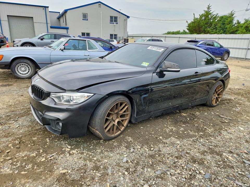 2014 BMW 4er VIN WBA3N9C57EF720469 COPART salvage auction — MECHANICAL, Nj - Certificate Of Title, sold $1,150 on 2026-07-27 (photo 1)