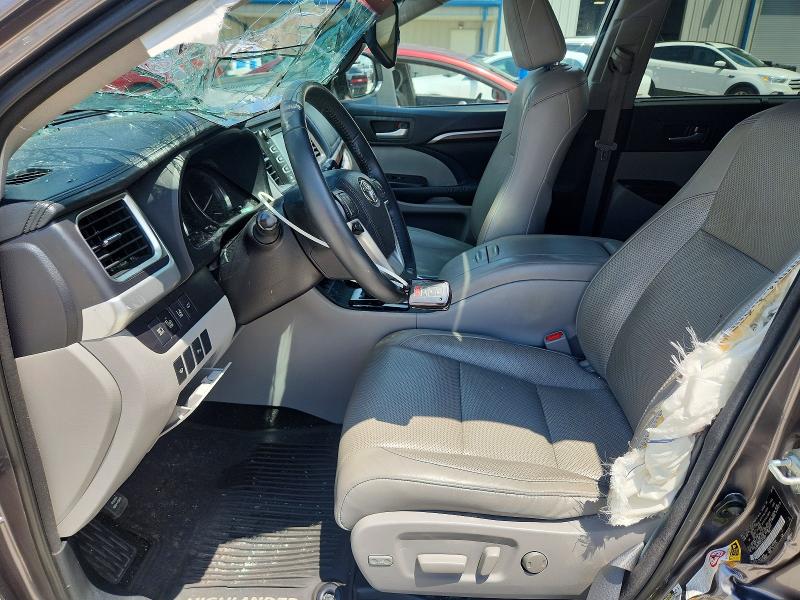 2015 Toyota Highlander VIN 5TDYKRFH0FS111877 COPART salvage auction — SIDE, Ky - Cert Of Title-Salvage, sold $6,500 on 2026-07-16 (photo 7)