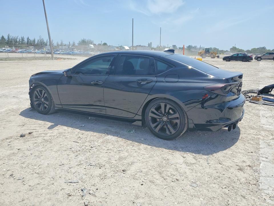2021 Acura Tlx VIN 19UUB5F48MA007458 COPART salvage auction — FRONT END, Salvage Title, sold $9,500 on 2026-07-23 (photo 2)
