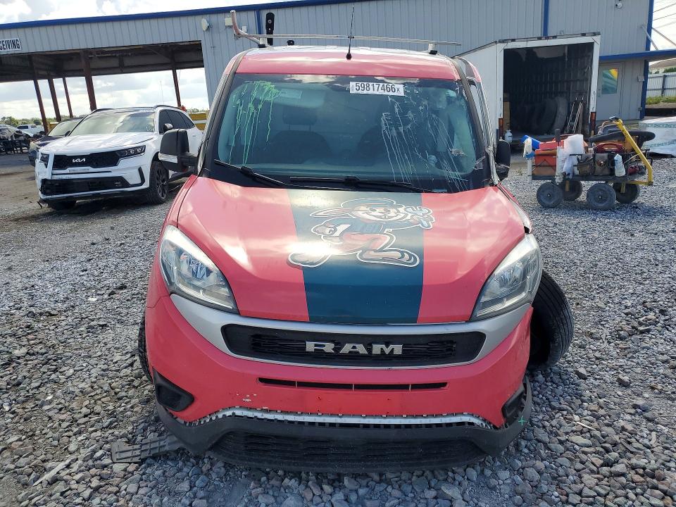 2022 Ram Promaster city VIN ZFBHRFAB6N6W66542 COPART salvage auction — SIDE, Fl - Cert Of Title Slvg Rebuildable, sold $3,200 on 2026-08-07 (photo 5)