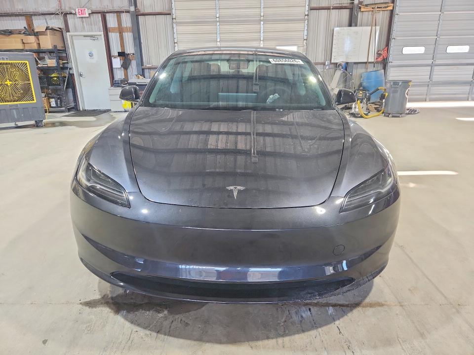 2024 Tesla Model 3 VIN 5YJ3E1EBXRF836833 COPART salvage auction — UNDERCARRIAGE, TX - CERTIFICATE OF TITLE (P), sold $14,200 on 2026-07-27 (photo 5)