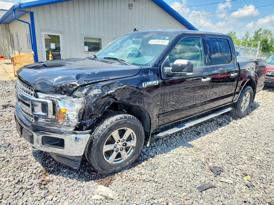 2020 Ford F-150 lightning VIN 1FTEW1EP6LKE37302 — COPART salvage auction photo