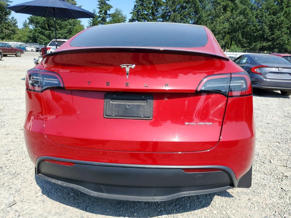 2023 Tesla Model y VIN 7SAYGDEE2PF807032 COPART salvage auction — FRONT END, Wa - Bill Of Sale, sold $14,100 on 2026-07-17 (photo 6)