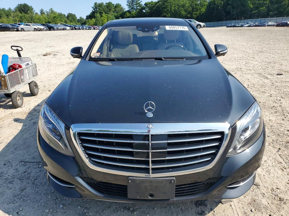 2016 Mercedes-benz S-klasse VIN WDDUG8FB4GA246385 COPART salvage auction — WATER/FLOOD, Ma - Cert Of Title-Reconstrctd Fld, sold $8,300 on 2026-08-10 (photo 5)
