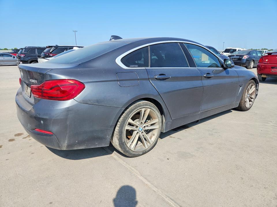2019 BMW 4er VIN WBA4J1C58KBM17169 COPART salvage auction — FRONT END, TX - CERTIFICATE OF TITLE, sold $3,500 on 2026-08-19 (photo 3)
