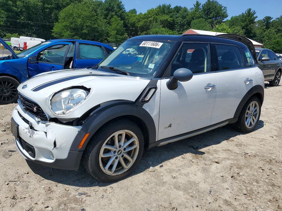 2016 Mini Cooper VIN WMWZC5C59GWU21383 COPART salvage auction — FRONT END, Ma - Cert Of Title-Reconstrctd Coll, sold $1,150 on 2026-07-27 (photo 1)