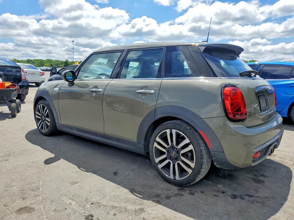 2019 Mini Cooper VIN WMWXU3C59K2F51918 COPART salvage auction — WATER/FLOOD, Nj - Cert Of Title-Salvage Flood, sold $2,850 on 2026-08-11 (photo 2)