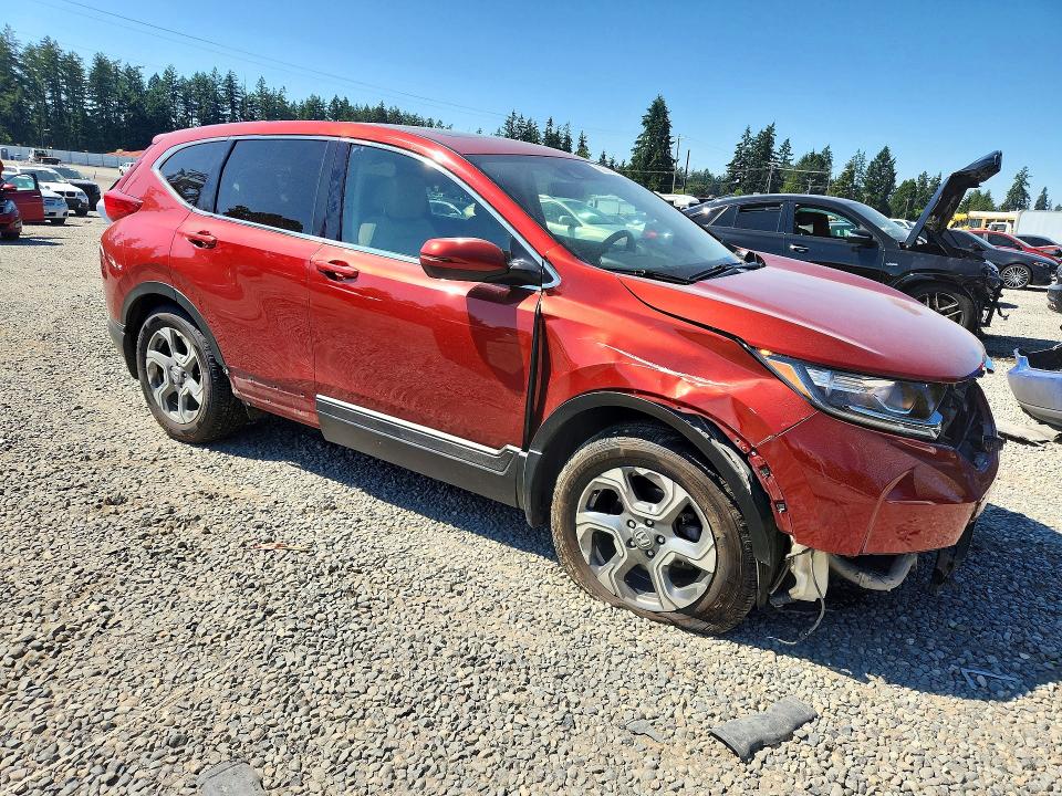 2019 Honda Cr-v VIN 5J6RW2H5XKL001086 COPART salvage auction — FRONT END, Salvage Title, sold $5,400 on 2026-07-24 (photo 4)