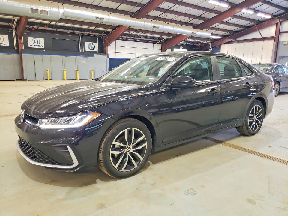 2025 Volkswagen Jetta VIN 3VW7X7BU6SM055441 COPART salvage auction — SIDE, GA - CERTIFICATE OF TITLE (P), sold $8,200 on 2026-07-20 (photo 1)