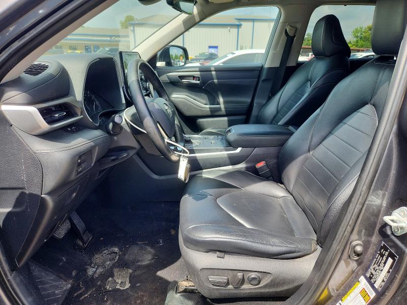 2020 Toyota Highlander VIN 5TDGZRAHXLS007410 COPART salvage auction — NORMAL WEAR, LA - CERTIFICATE OF TITLE, sold $3,300 on 2026-07-24 (photo 7)