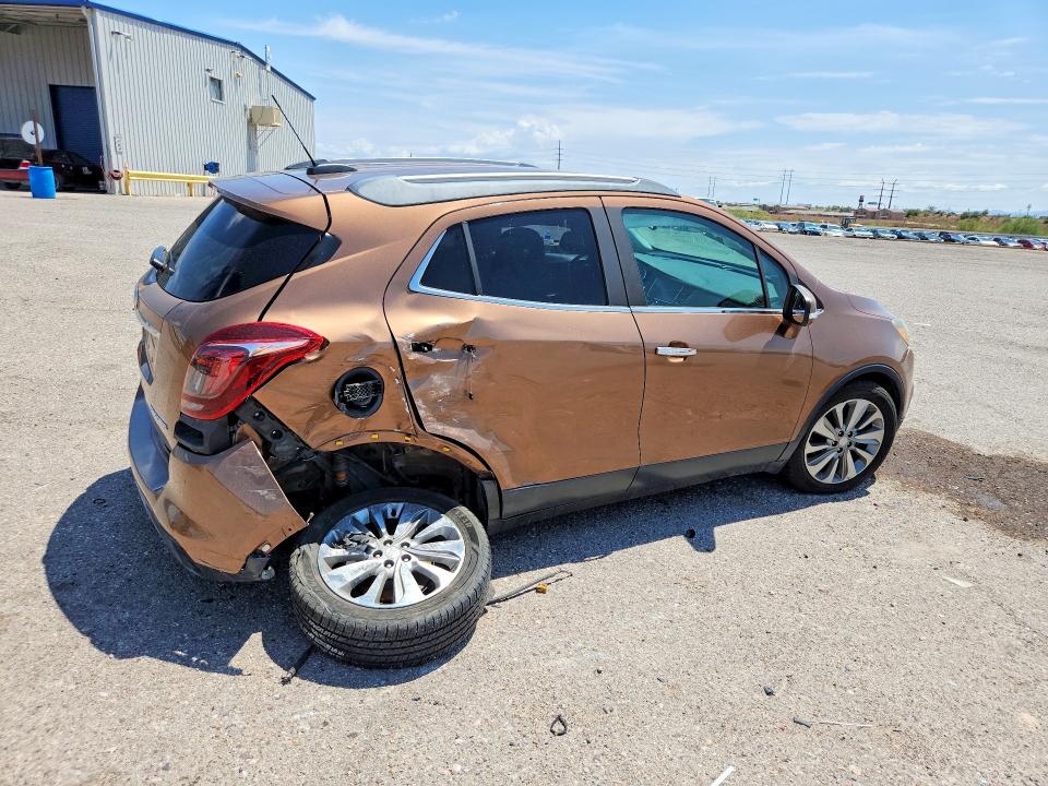 2017 Buick Encore VIN KL4CJASB3HB164299 COPART salvage auction — REAR END, Az - Cert Of Title - Salvage, sold $975 on 2026-07-31 (photo 3)