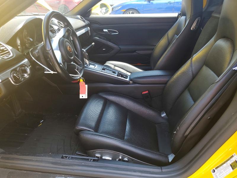 2018 Porsche Boxster VIN WP0CA2A89JS211116 COPART salvage auction — WATER/FLOOD, Nj - Cert Of Title-Salvage Flood, sold $26,700 on 2026-08-07 (photo 7)