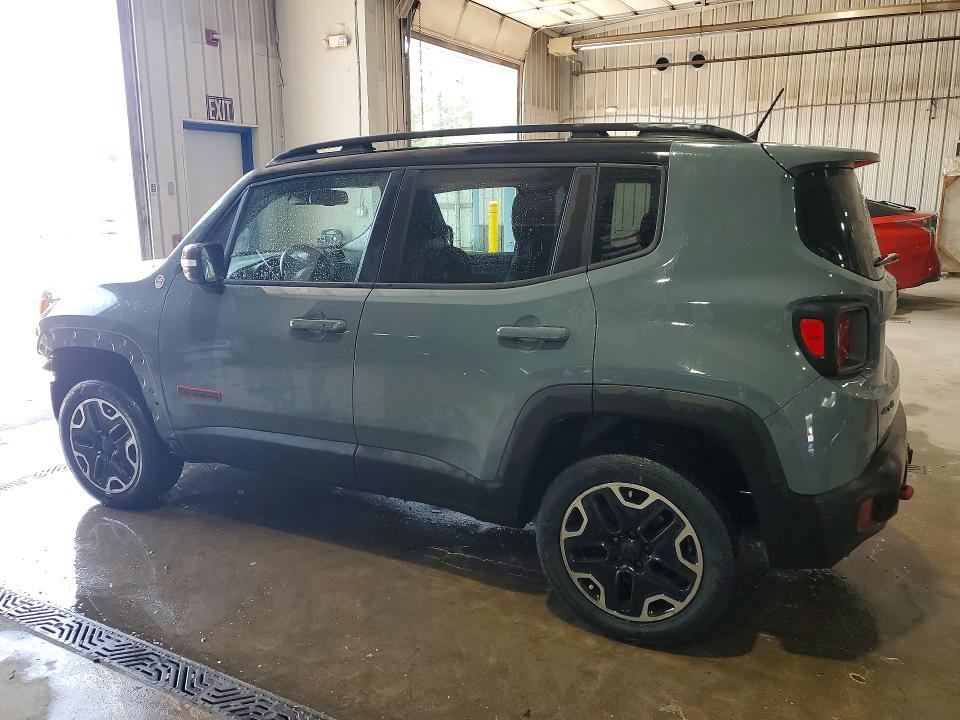 2017 Jeep Renegade VIN ZACCJBCB9HPE45717 COPART salvage auction — FRONT END, Pa - Certificate Of Salvage, sold $2,700 on 2026-08-13 (photo 2)