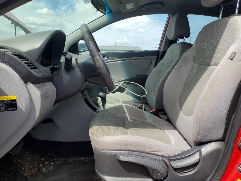 2017 Hyundai Accent VIN KMHCT4AE1HU338299 COPART salvage auction — FRONT END, Bs - Salvage Title, sold $1,150 on 2026-07-22 (photo 7)