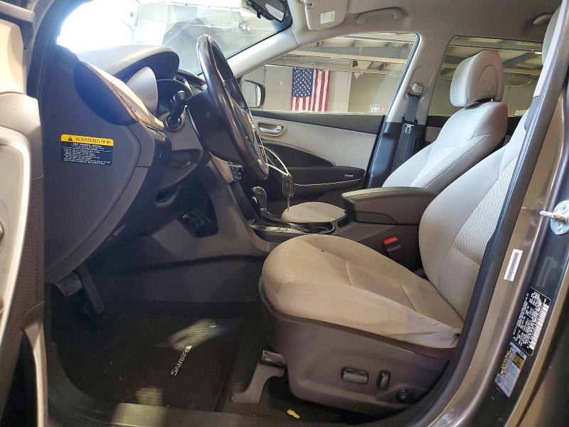 2014 Hyundai Santa fe VIN 5XYZUDLB4EG165843 COPART salvage auction — FRONT END, Salvage Title, sold $1,600 on 2026-07-15 (photo 7)