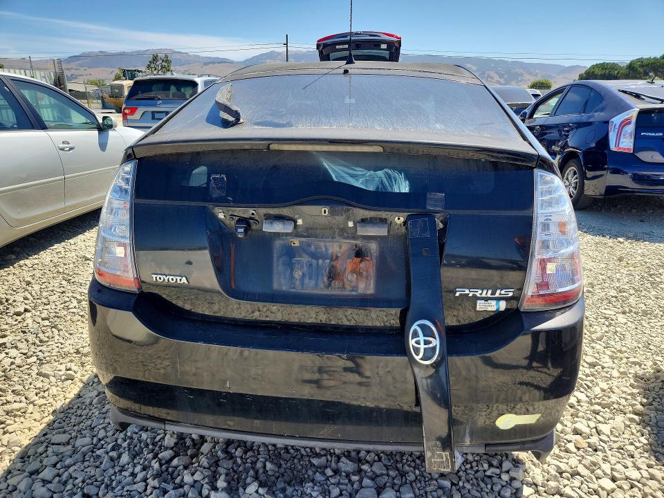 2006 Toyota Prius VIN JTDKB20UX63156216 COPART salvage auction — VANDALISM, CA - SALVAGE CERTIFICATE, sold $60 on 2026-07-30 (photo 6)