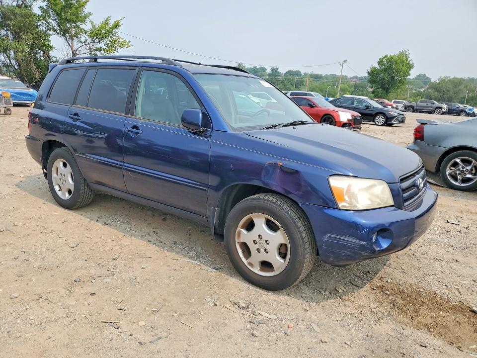 2006 Toyota Highlander VIN JTEDP21A860093838 COPART salvage auction — MECHANICAL, Md - Certificate Of Title, sold $200 on 2026-07-20 (photo 4)