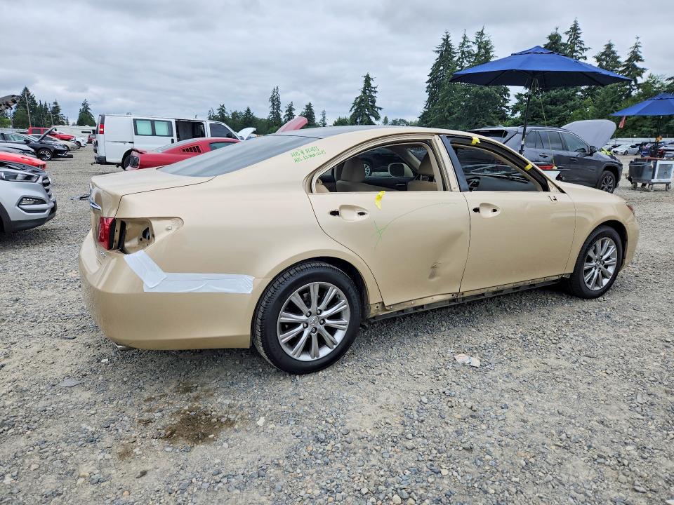 2007 Lexus ES VIN JTHBJ46G672057186 COPART salvage auction — SIDE, Wa - Bill Of Sale, sold $2,650 on 2026-07-31 (photo 3)