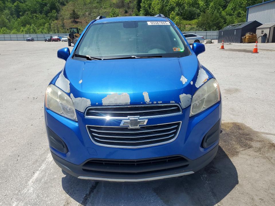 2015 Chevrolet Trax VIN KL7CJRSB8FB103142 COPART salvage auction — SIDE, Wv - Salvage Certificate, sold $950 on 2026-07-16 (photo 5)