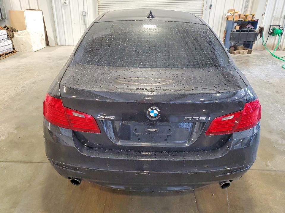 2014 BMW 5er VIN WBA5B3C59ED531834 COPART salvage auction — HAIL, Mn - Cert Of Title-Salvage, sold $2,650 on 2026-08-03 (photo 6)