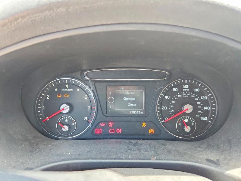 2016 Kia Sorento VIN 5XYPG4A38GG026330 COPART salvage auction — MECHANICAL, TX - CERTIFICATE OF TITLE, sold $1,450 on 2026-07-13 (photo 9)