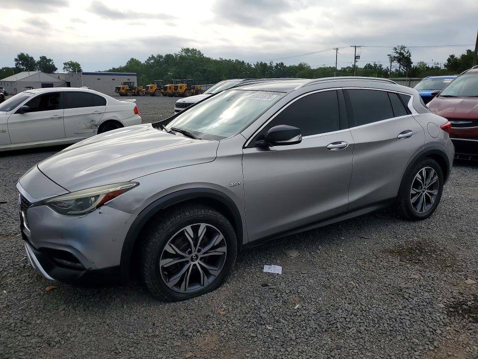 2017 Infiniti Qx30 VIN SJKCH5CR2HA016197 COPART salvage auction — FRONT END, MA - CERT OF TITLE-SALVAGE (P), sold $1,650 on 2026-07-28 (photo 1)
