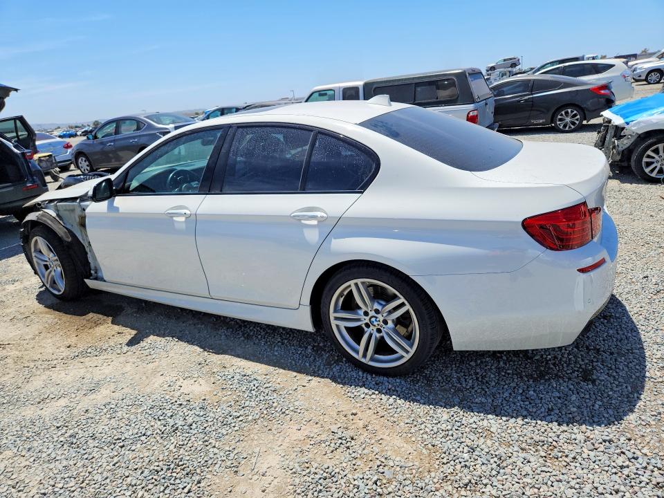 2016 BMW 5er VIN WBA5B1C5XGG553105 COPART salvage auction — FRONT END, Ca - Salvage Certificate, sold $1,600 on 2026-07-28 (photo 2)