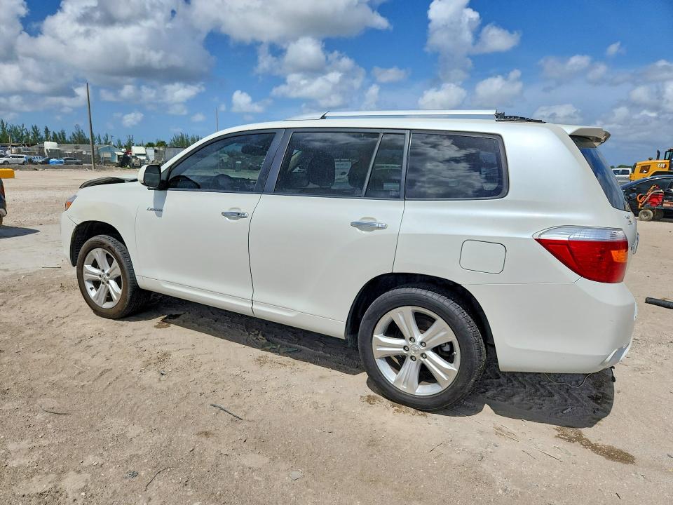 2008 Toyota Highlander VIN JTEES42A982065311 COPART salvage auction — FRONT END, FL - CERT OF TITLE SLVG REBUILDABLE, sold $275 on 2026-07-23 (photo 2)