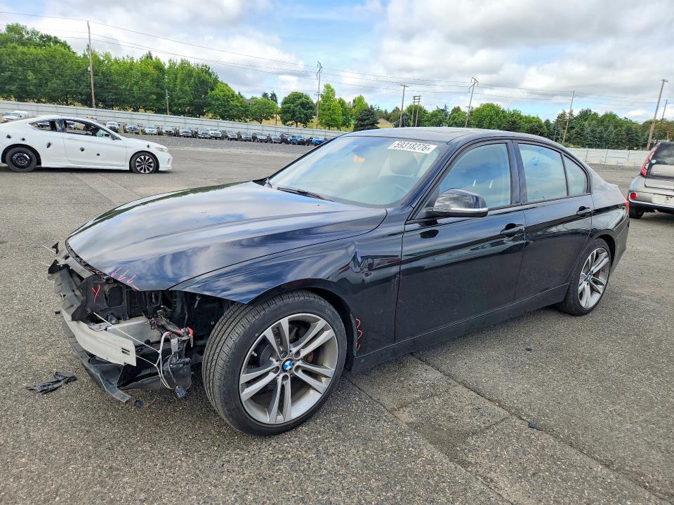 2014 BMW VIN WBA3C1C5XEK108815 COPART salvage auction — FRONT END, OR - SALVAGE TITLE CERTIFICATE, sold $3,550 on 2026-08-19 (photo 1)